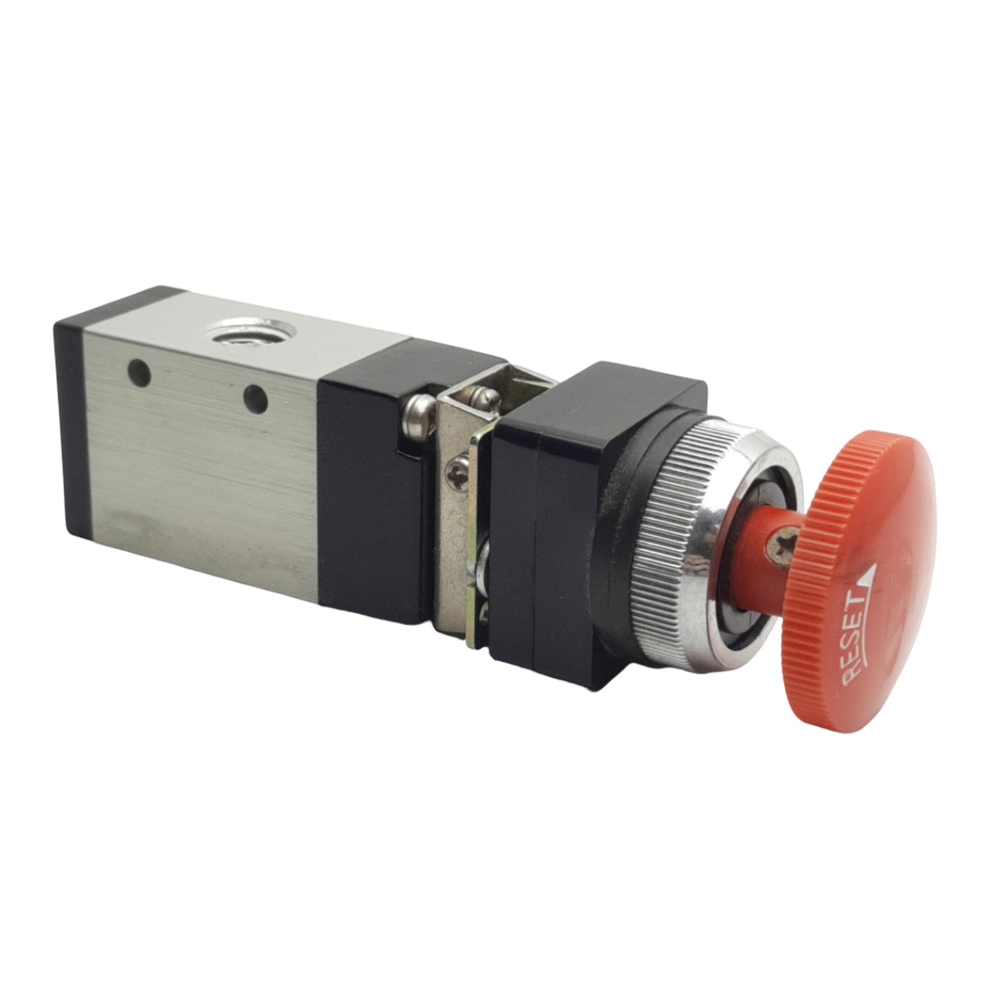 Used Ingersoll Aro M252HS-15 Pneumatic Pushbutton Valve, 3/2 Way, 1/4in NPT, 150psi