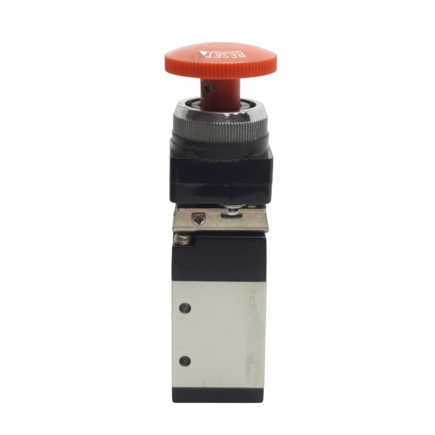Used Ingersoll Aro M252HS-15 Pneumatic Pushbutton Valve, 3/2 Way, 1/4in NPT, 150psi