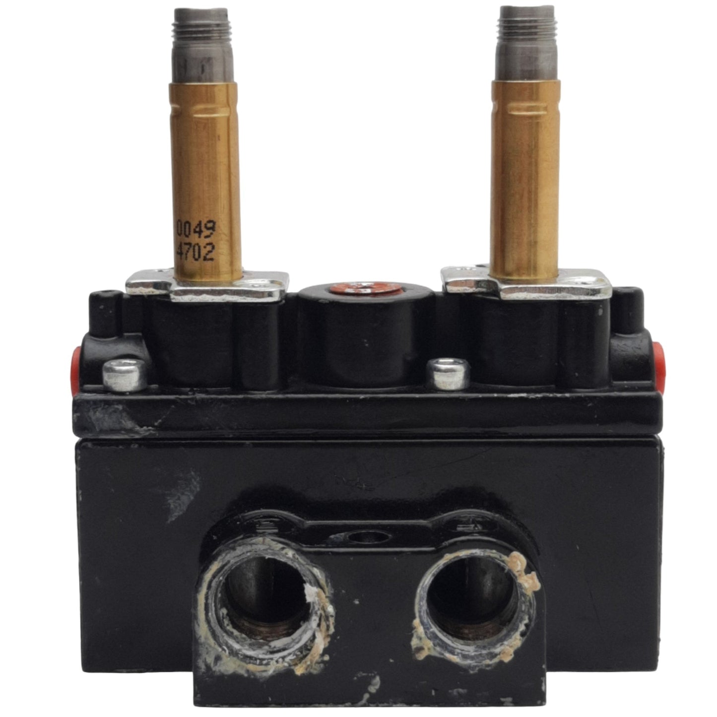 Used Ingersoll A212SD-024-D-G Pneumatic Valve 2-Pos 4-Way, 24VDC Coil *Missing Plugs*