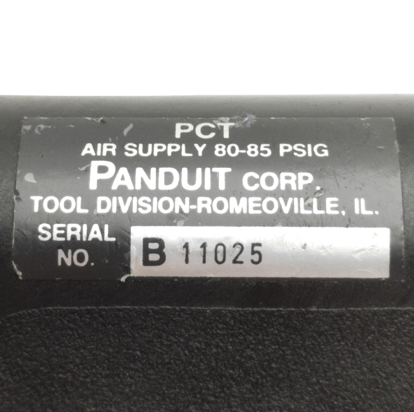 Used ITW Pancon Panduit PCT Mas-Con Hand Crimping Tool, 85 psi, *NO NOSE/TOOL ONLY*