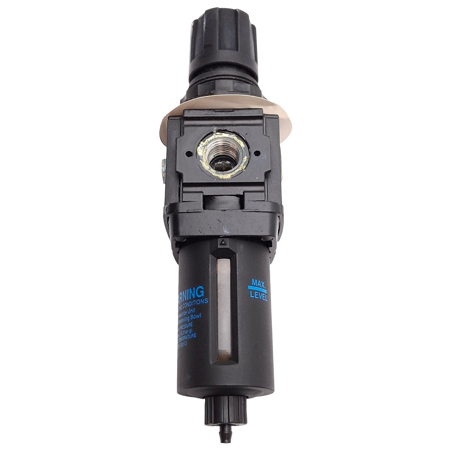 Used Wilkerson B08-02-FK00 Pneumatic Filter Regulator, 5µm, 0-125PSIG Set, 1/4in NPT
