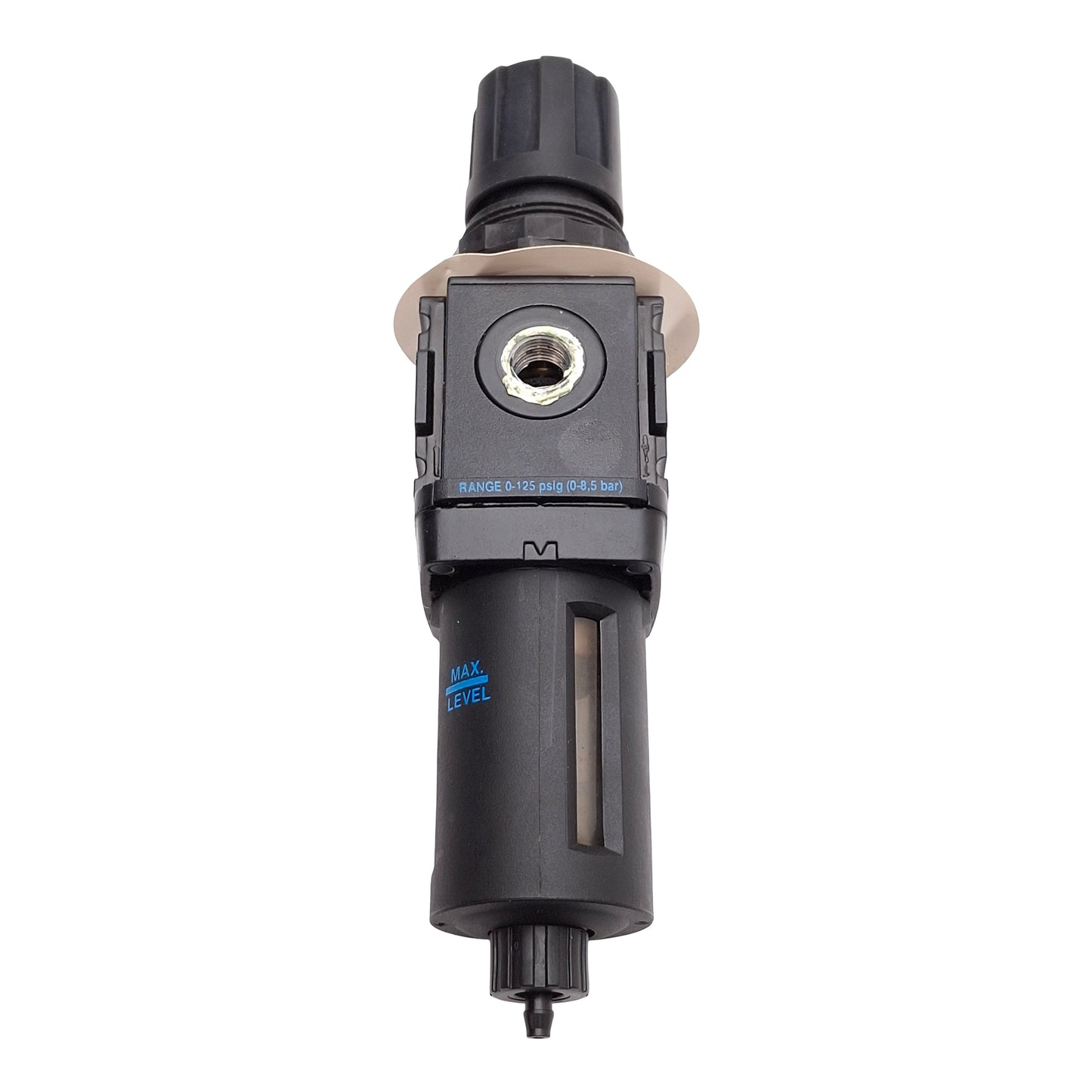 Used Wilkerson B08-02-FK00 Pneumatic Filter Regulator, 5µm, 0-125PSIG Set, 1/4in NPT