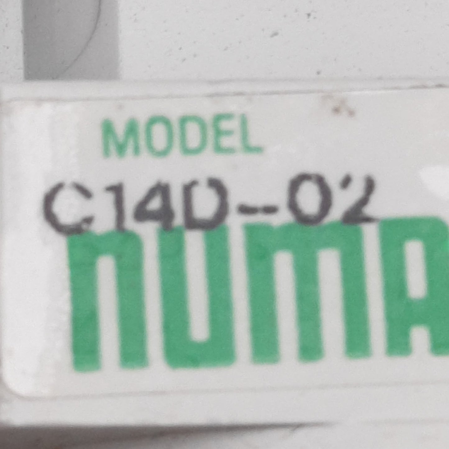 Used Numatics C14D-02 Pneumatic Filter / Regulator, 150PSIG Max, 1/4" NPT, 20SCFM