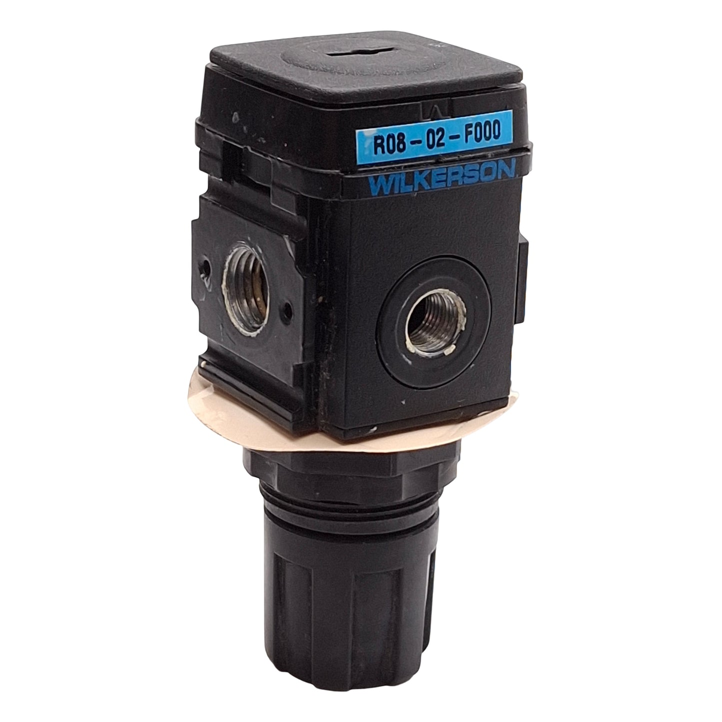 Used Wilkerson R08-02-F000 Pneumatic Regulator, 300PSIG Inlet, 0-125PSIG Set, 1/4NPT