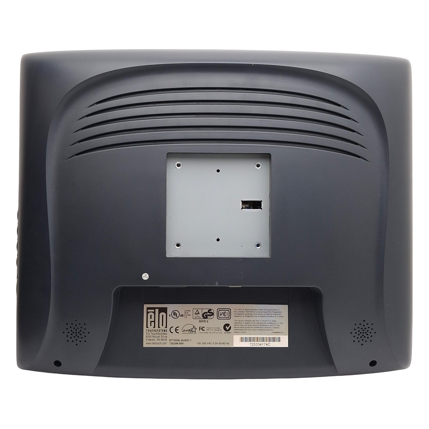 Used Elo ET1525L-8UWC-1 Touchscreen Monitor, 15in, 1024x768, 100-240VAC *Scuffed*