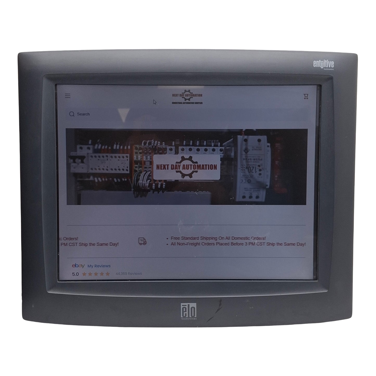 Used Elo ET1525L-8UWC-1 Touchscreen Monitor, 15in, 1024x768, 100-240VAC *Scuffed*