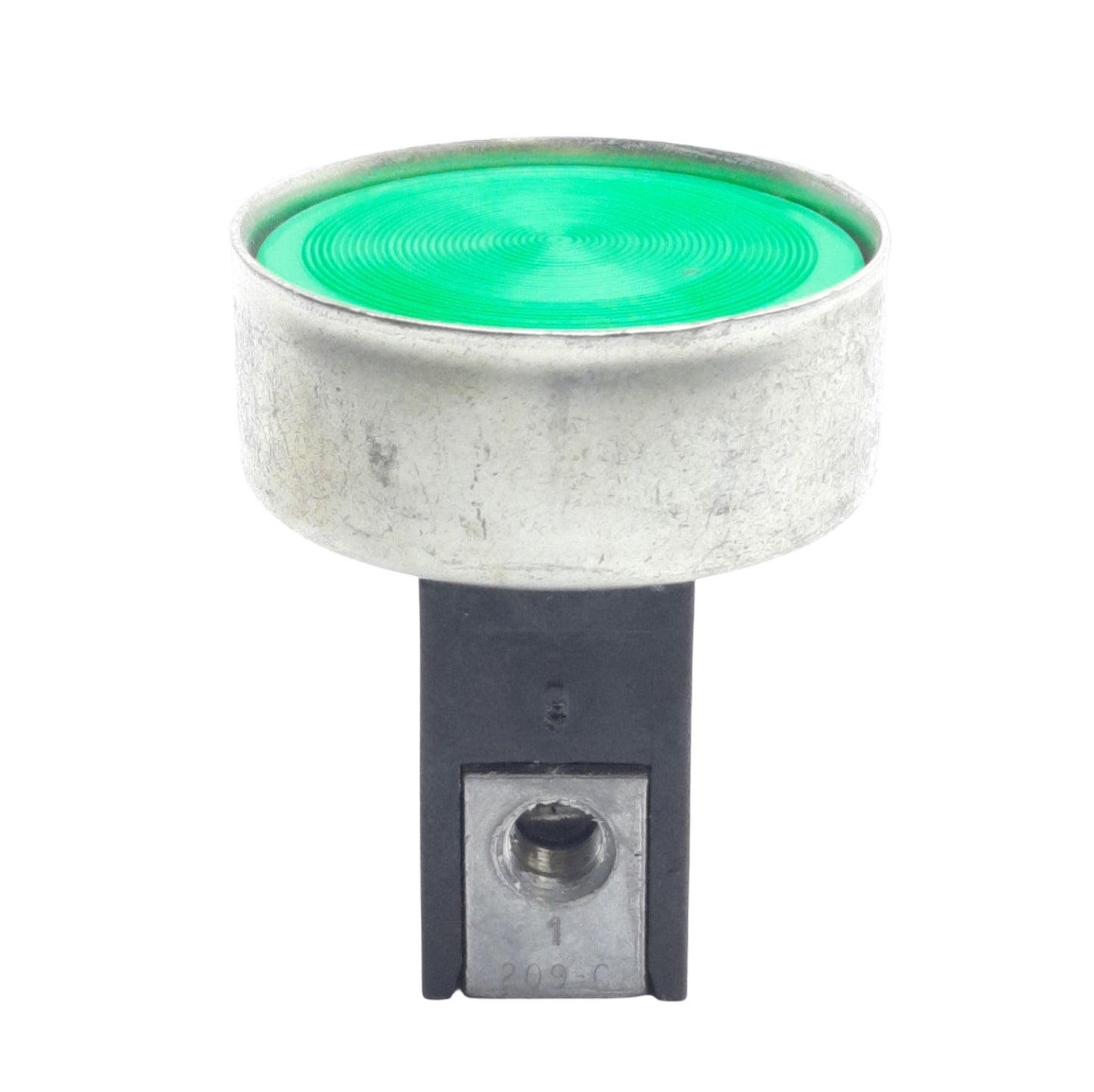 Used Aro Fluid Power 460-3 Pneumatic Pushbutton 3/2-Way, 1/8in NPT 30-150psi w/ Guard