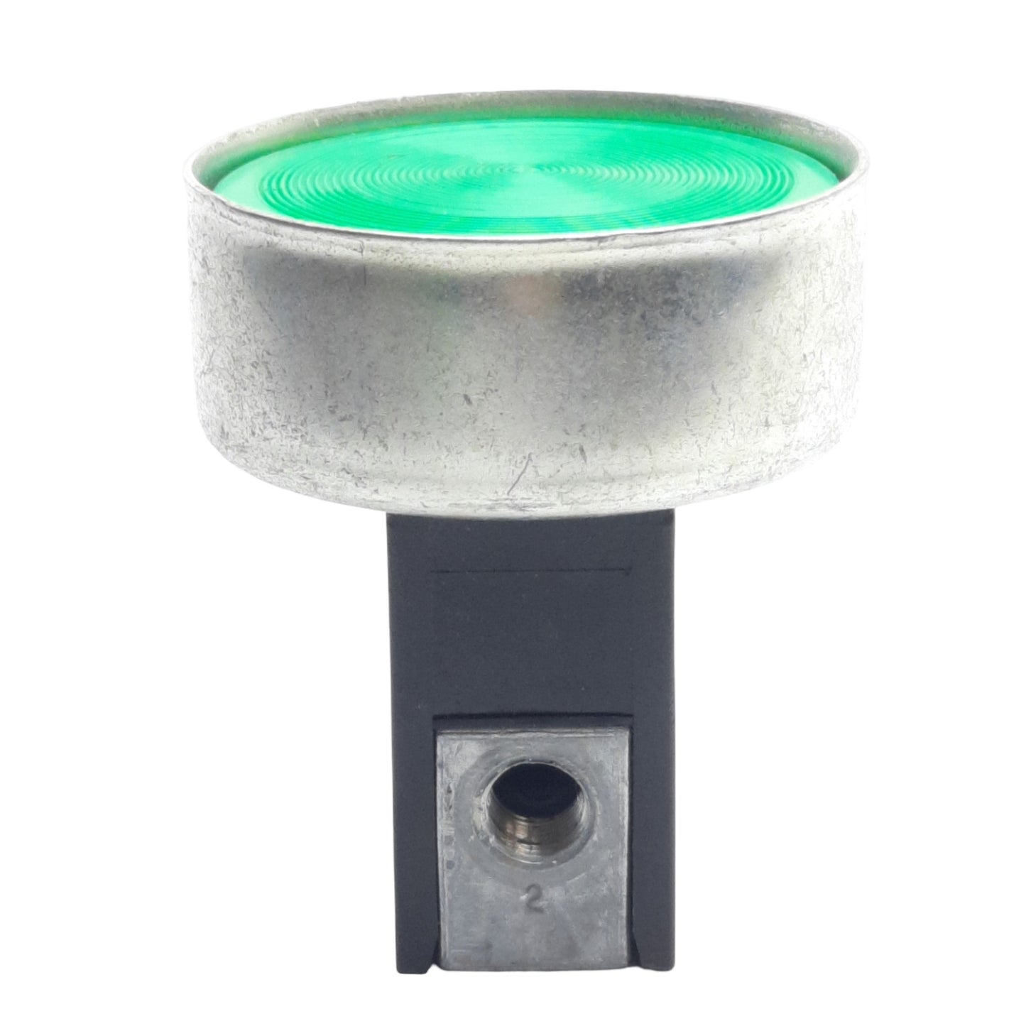 Used Aro Fluid Power 460-3 Pneumatic Pushbutton 3/2-Way, 1/8in NPT 30-150psi w/ Guard