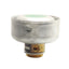 Used Humphrey 125PLG Manual Diaphragm Poppet Pushbutton Valve, 3/2 Way NC, 1/8in NPSF