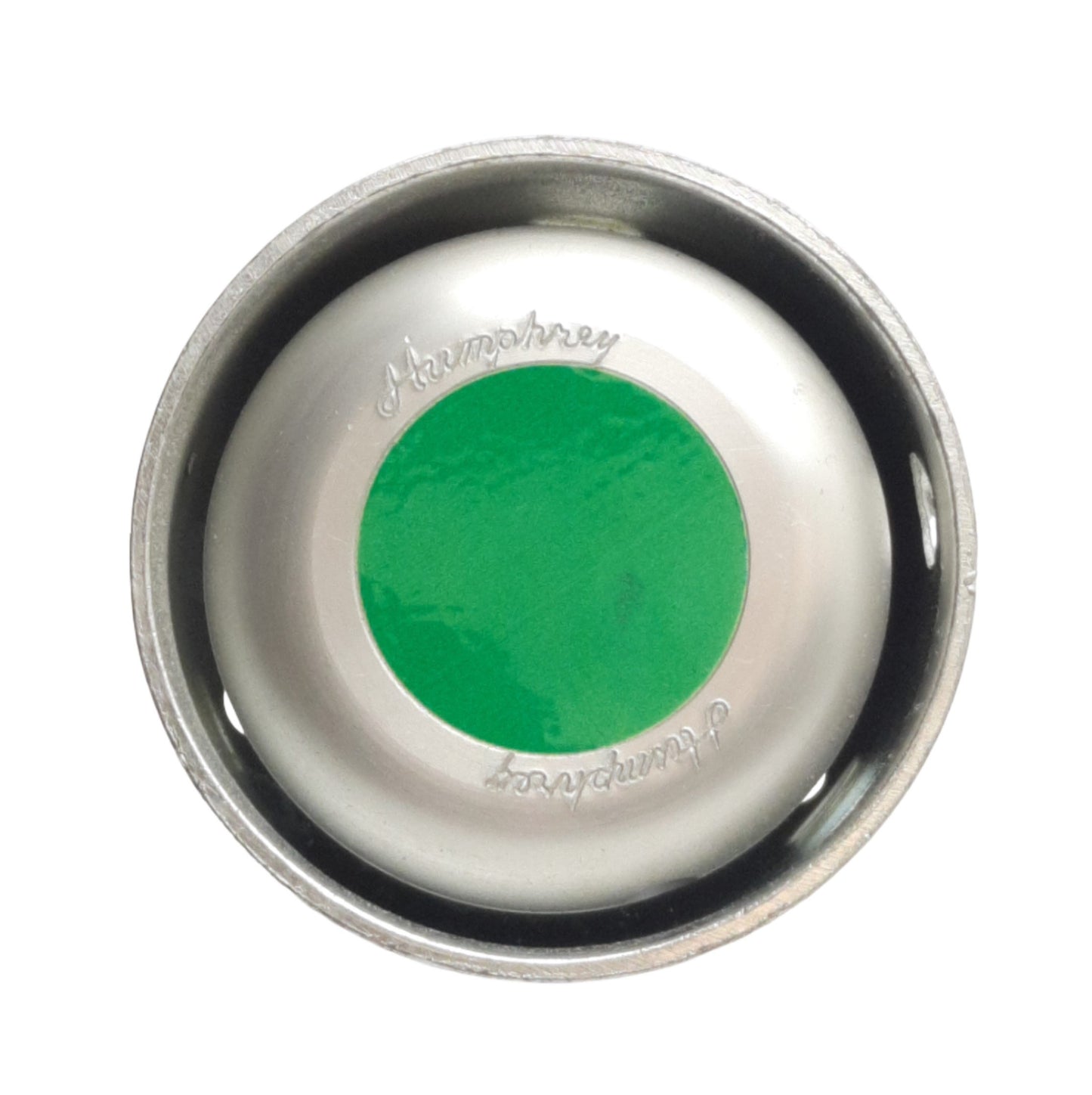 Used Humphrey 125PLG Manual Diaphragm Poppet Pushbutton Valve, 3/2 Way NC, 1/8in NPSF