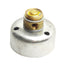 Used Humphrey 125PLG Manual Diaphragm Poppet Pushbutton Valve, 3/2 Way NC, 1/8in NPSF