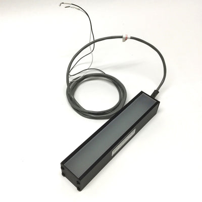 Used Advanced Illumination EL19306-660 Red LED Backlight Strip 24VDC, 1" x 6" Long
