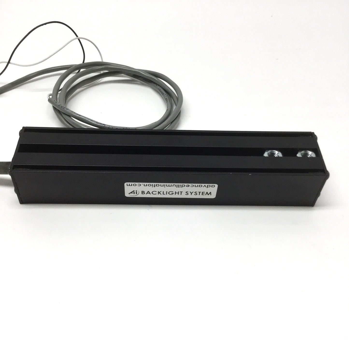 Used Advanced Illumination EL19306-660 Red LED Backlight Strip 24VDC, 1" x 6" Long