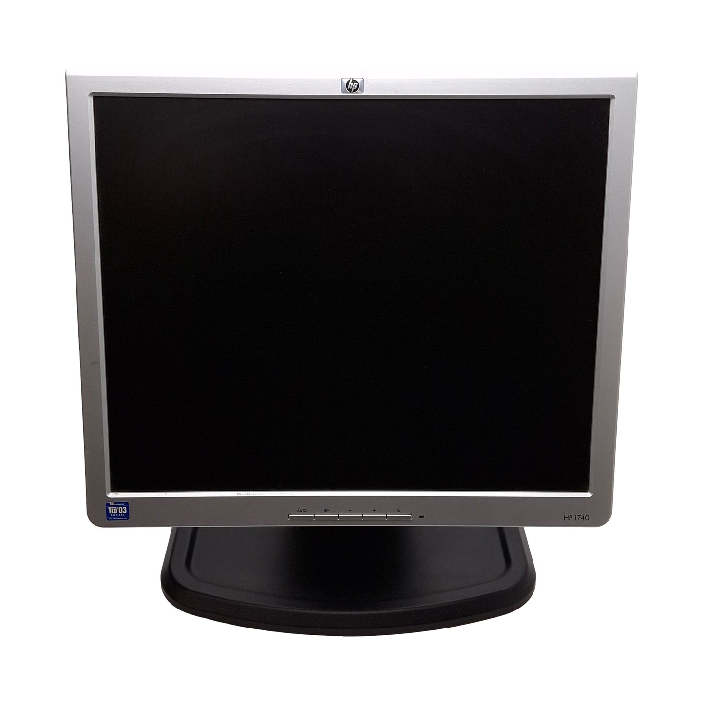 Used HP L1740 LCD Monitor, 17in TFT Display, 1280x1024 60Hz, VGA, DVI-D, 100-240VAC