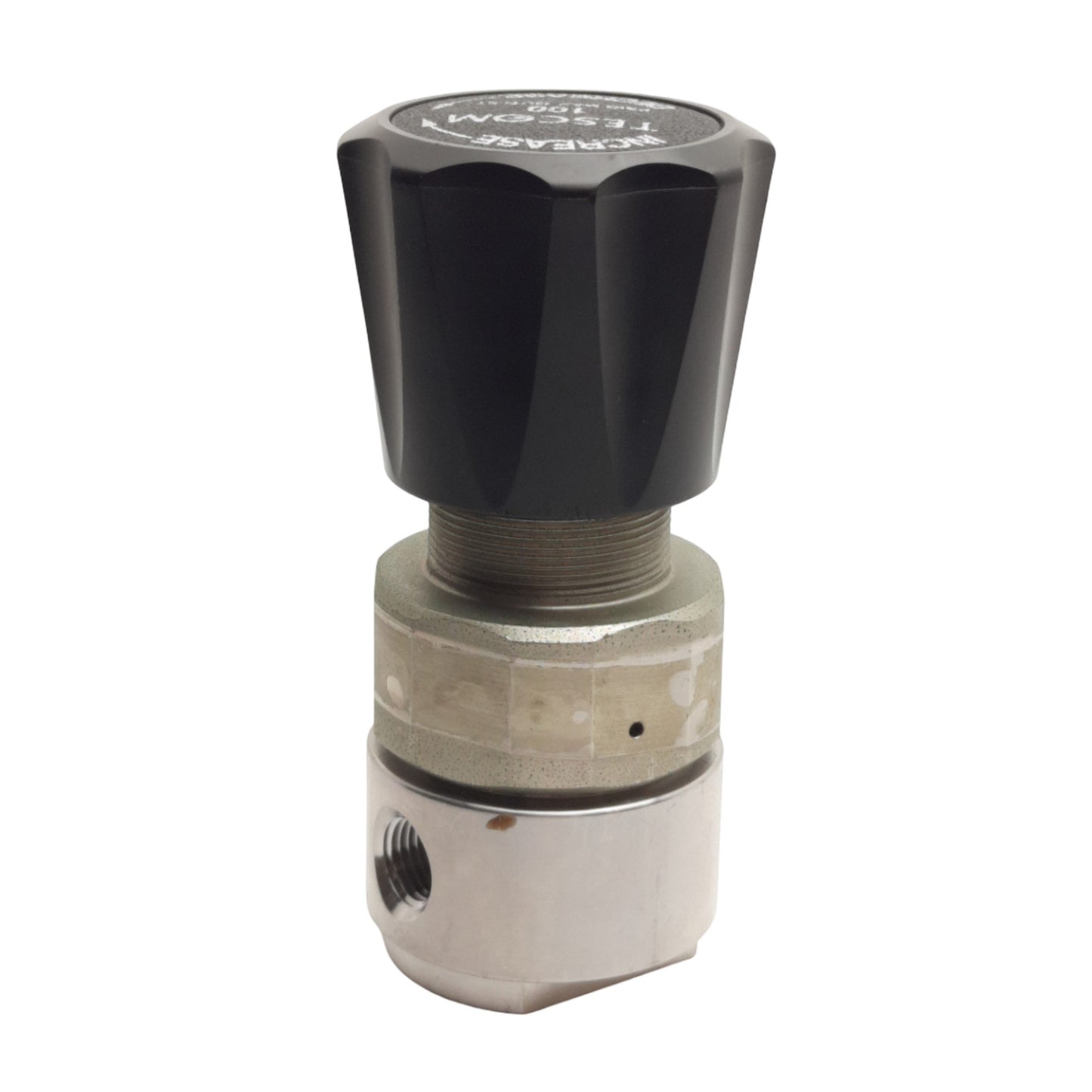 Used Tescom 44-2262-242-010 Regulator, 0-100psig Outlet, 400psig Inlet, 1/4in NPTF