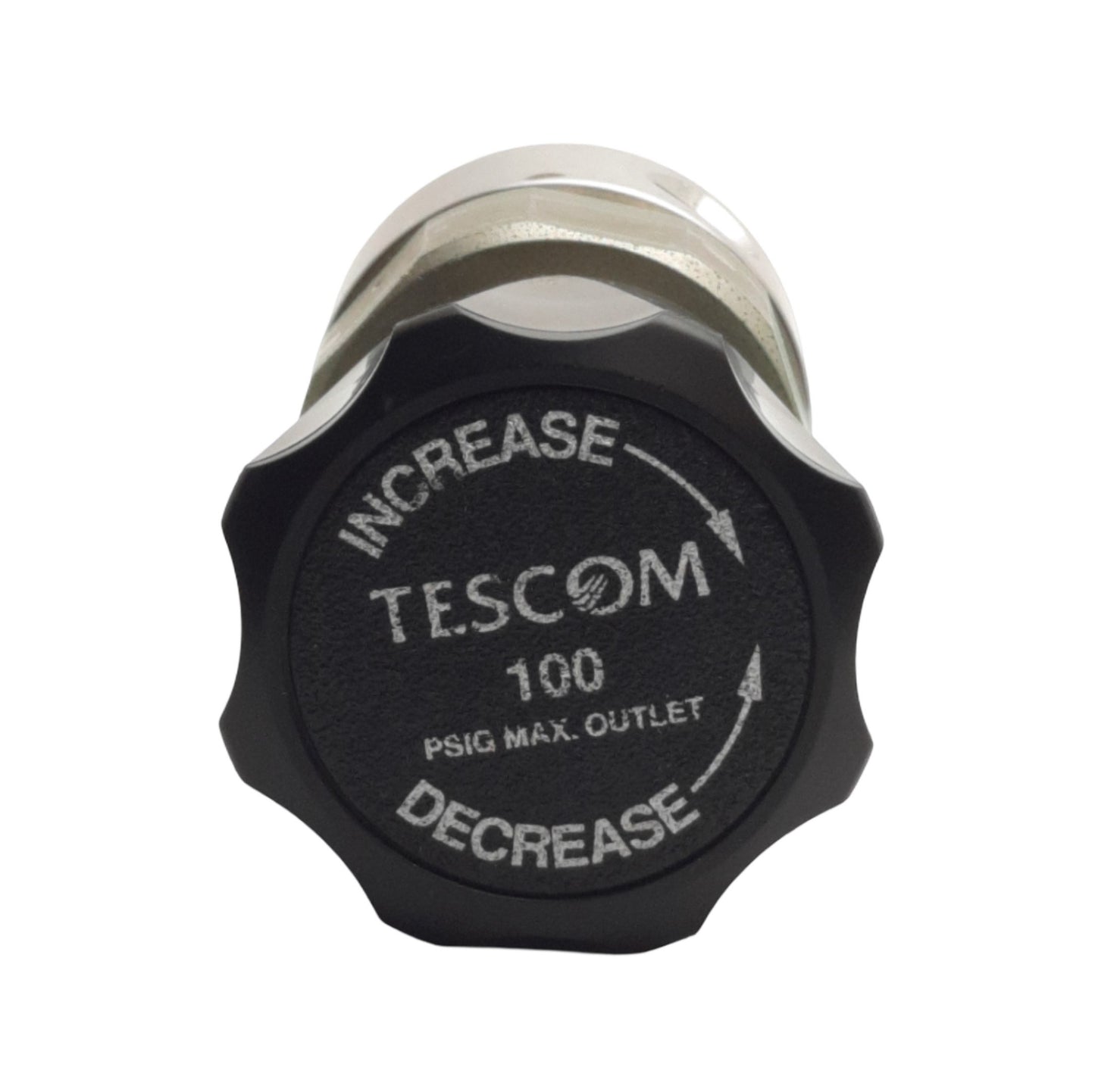 Used Tescom 44-2262-242-010 Regulator, 0-100psig Outlet, 400psig Inlet, 1/4in NPTF