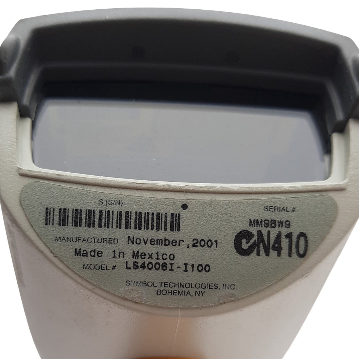 Used Symbol LS4006I-I100 LS 4000i Handheld Barcode Scanner Reader 180-200mA 4.8-14VDC