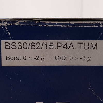 New ABM BS30/62/15.P4A.TUM Ball Screw 3-Bearing Set, ø30mm Bore, ø62mm OD, 15mm Wide