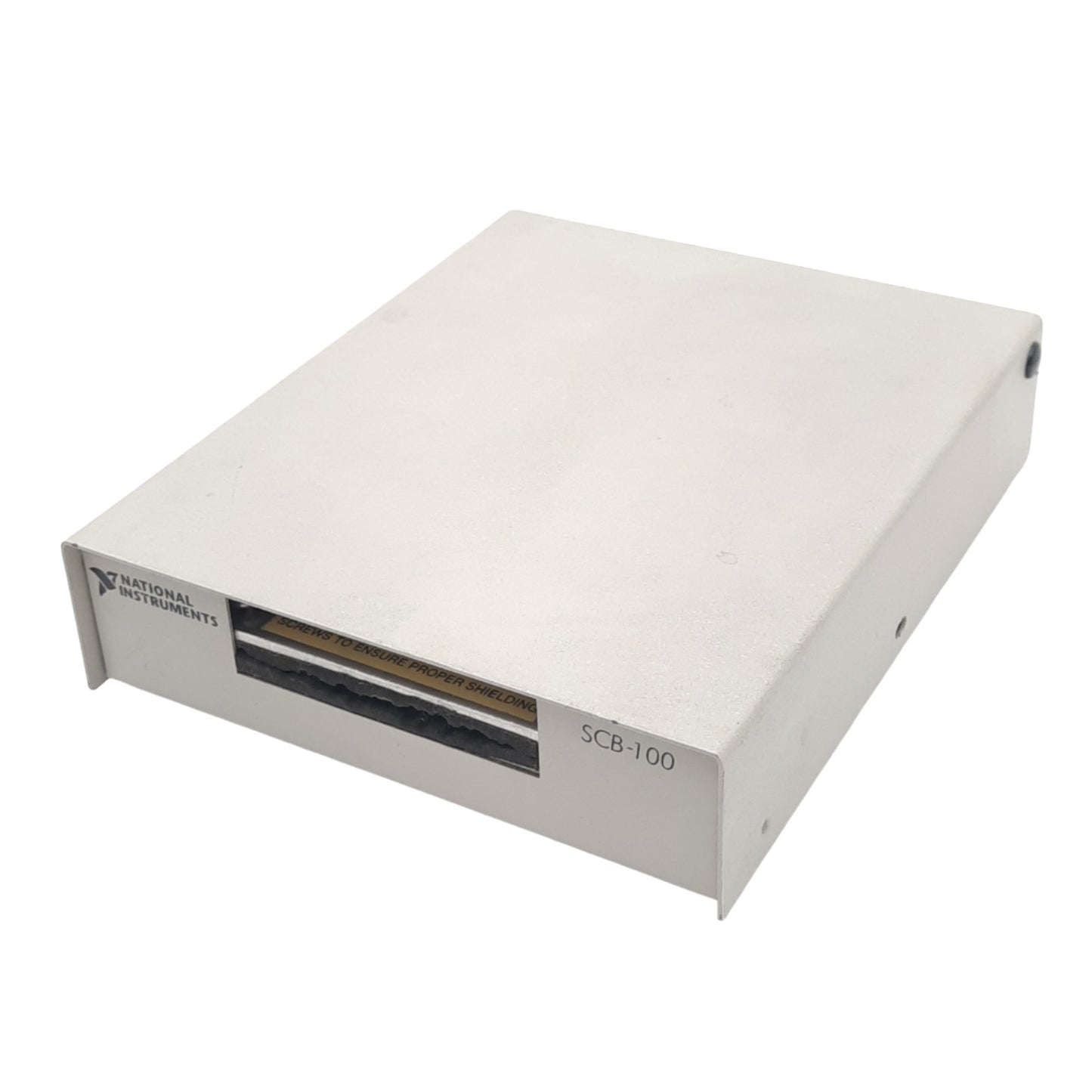 Used National Instruments SCB-100 Shielded Connector Block, 100-Pin SCSI, 60VDC Max