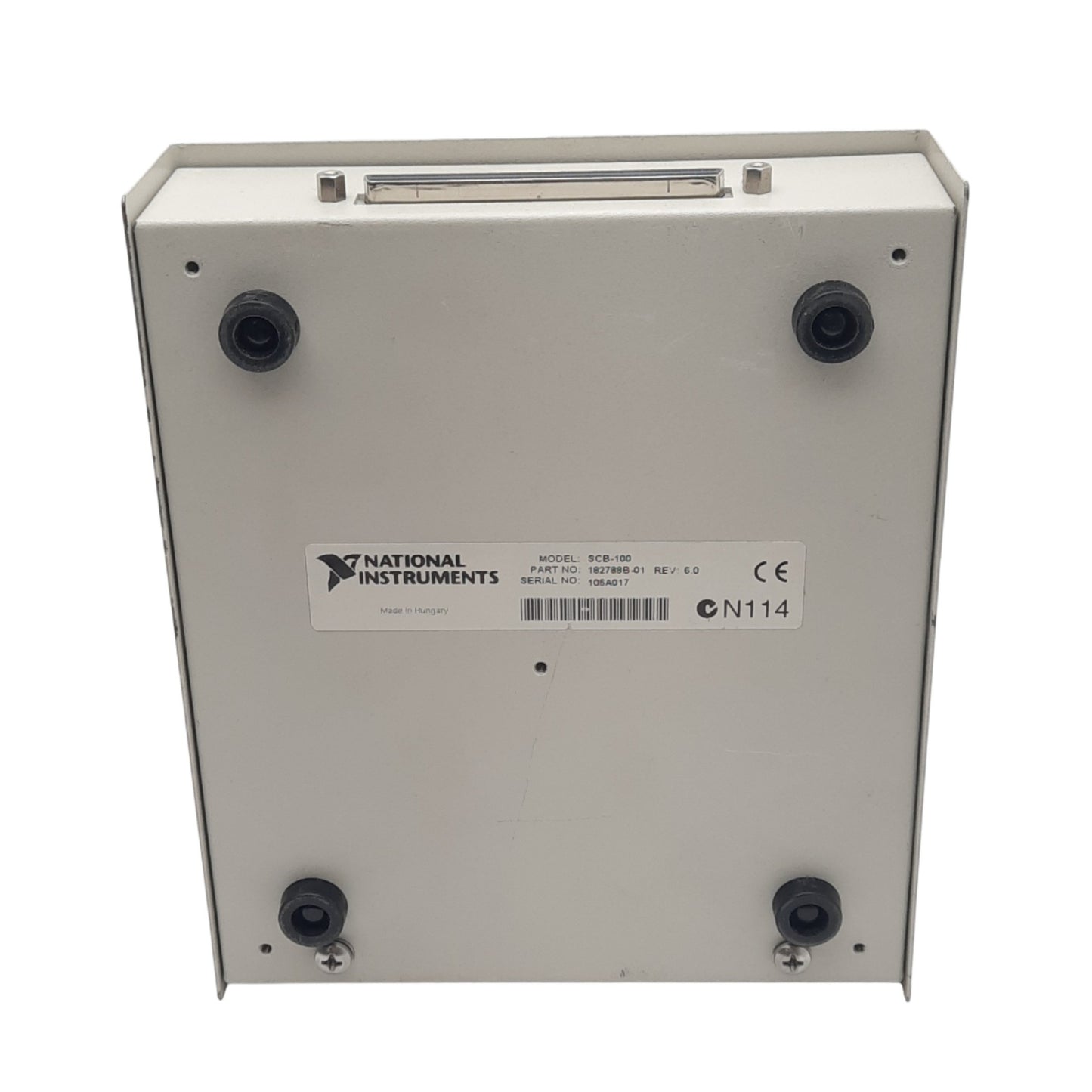 Used National Instruments SCB-100 Shielded Connector Block, 100-Pin SCSI, 60VDC Max