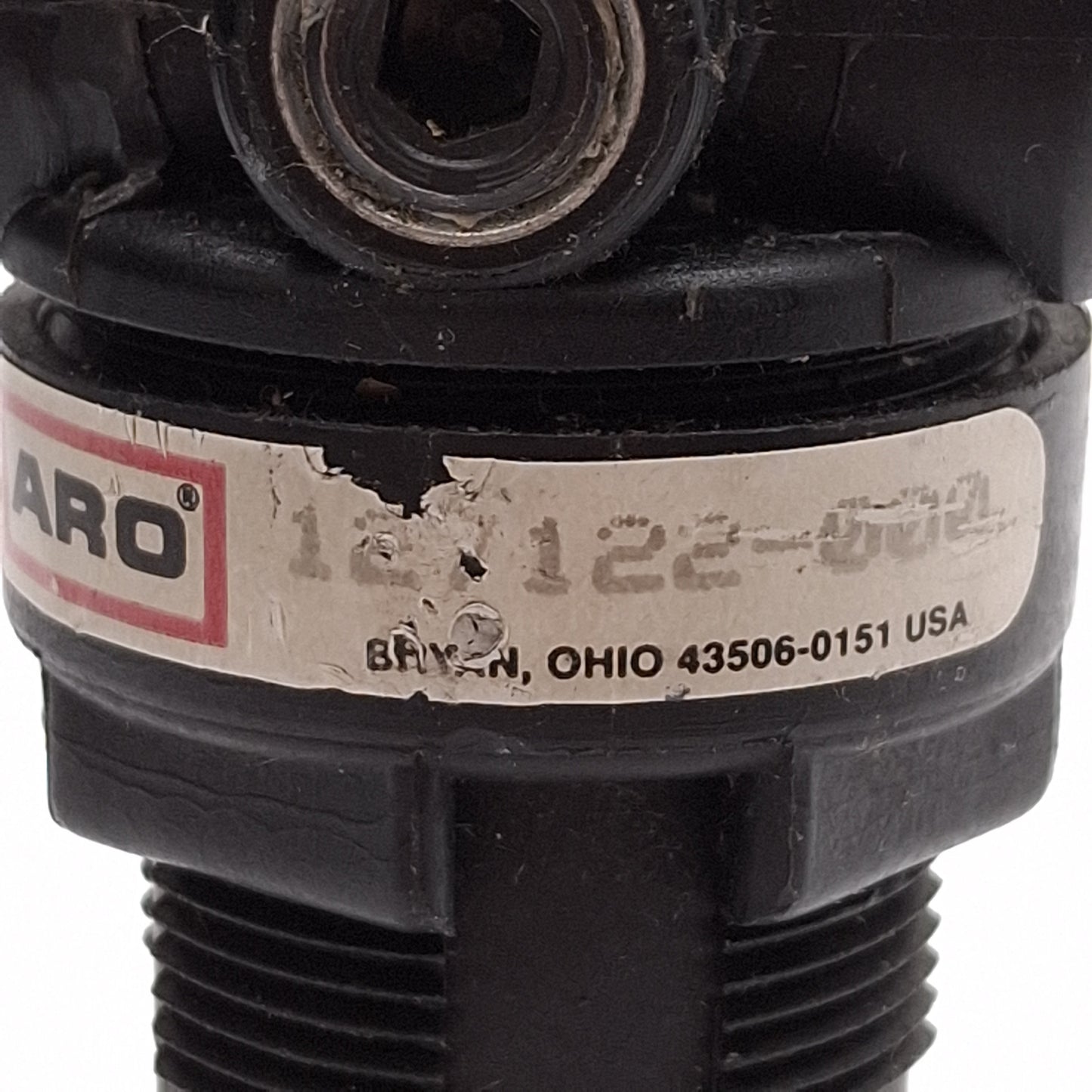 Used ARO 127122-600 Pneumatic Regulator, 250PSIG Inlet, 0-125PSIG Set, 1/4in NPT