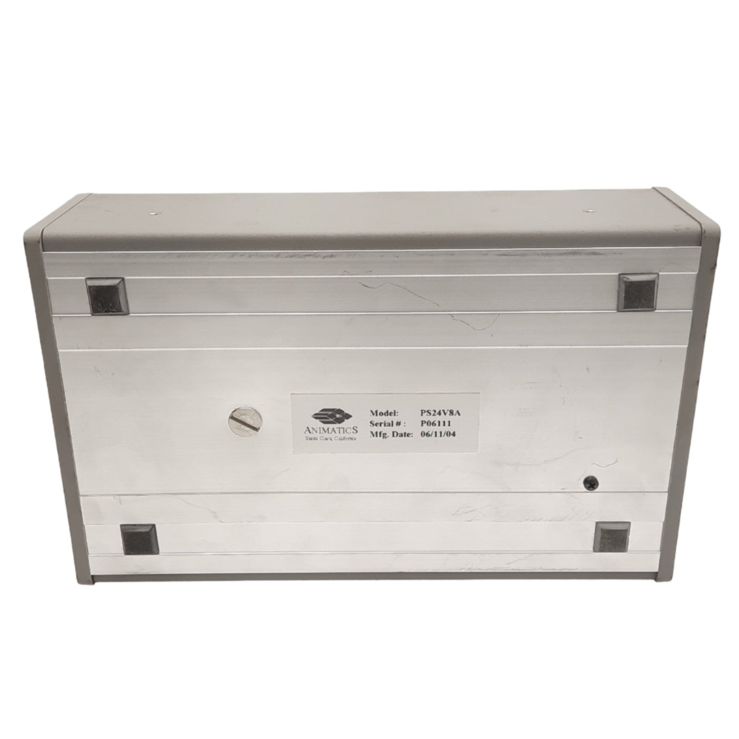 Used Animatics PS24V8AG-110 Closed Frame Power Supply For Servo Motors, 110VAC In