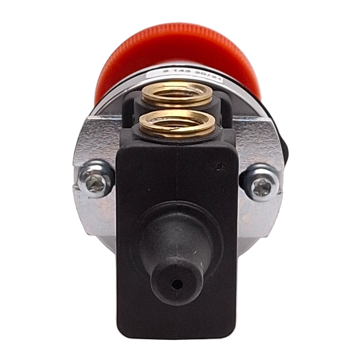 Used Norgren 03042822 Pneumatic E-Stop Pushbutton Valve, Twist-to-Release, 1/8in NPT