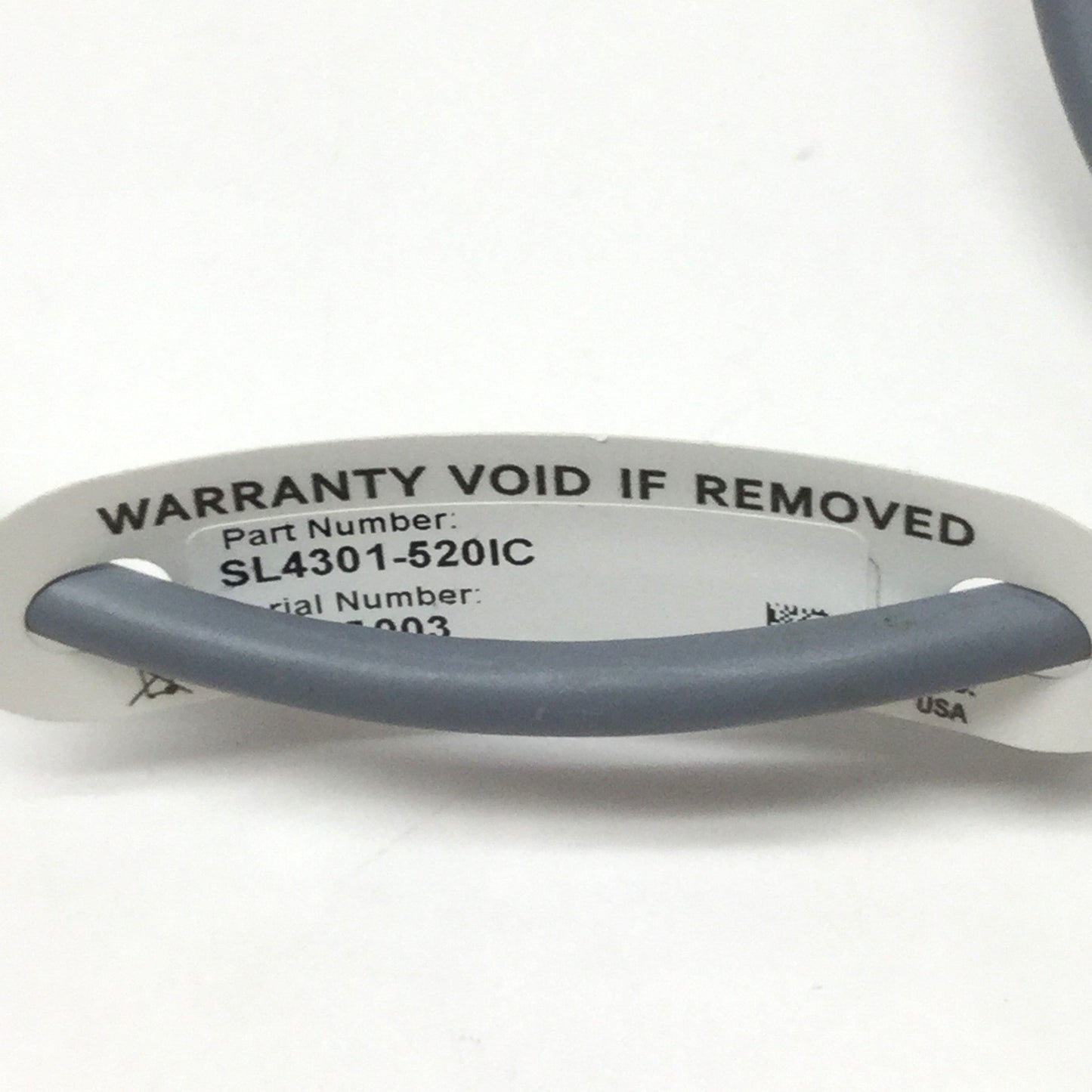 Used Advanced Illumination SL4301-520IC Green LED Spot Light 24VDC w/Inline Control