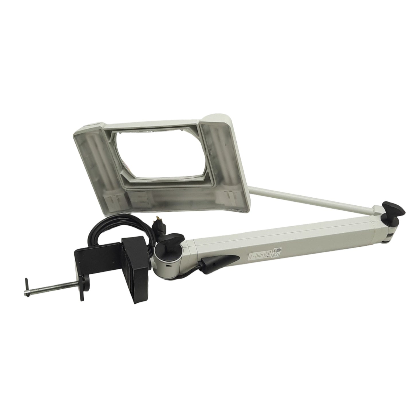 Used Waldmann 118790000 Magnification And Inspection Light, 120VAC, 35in Reach, 1.75X