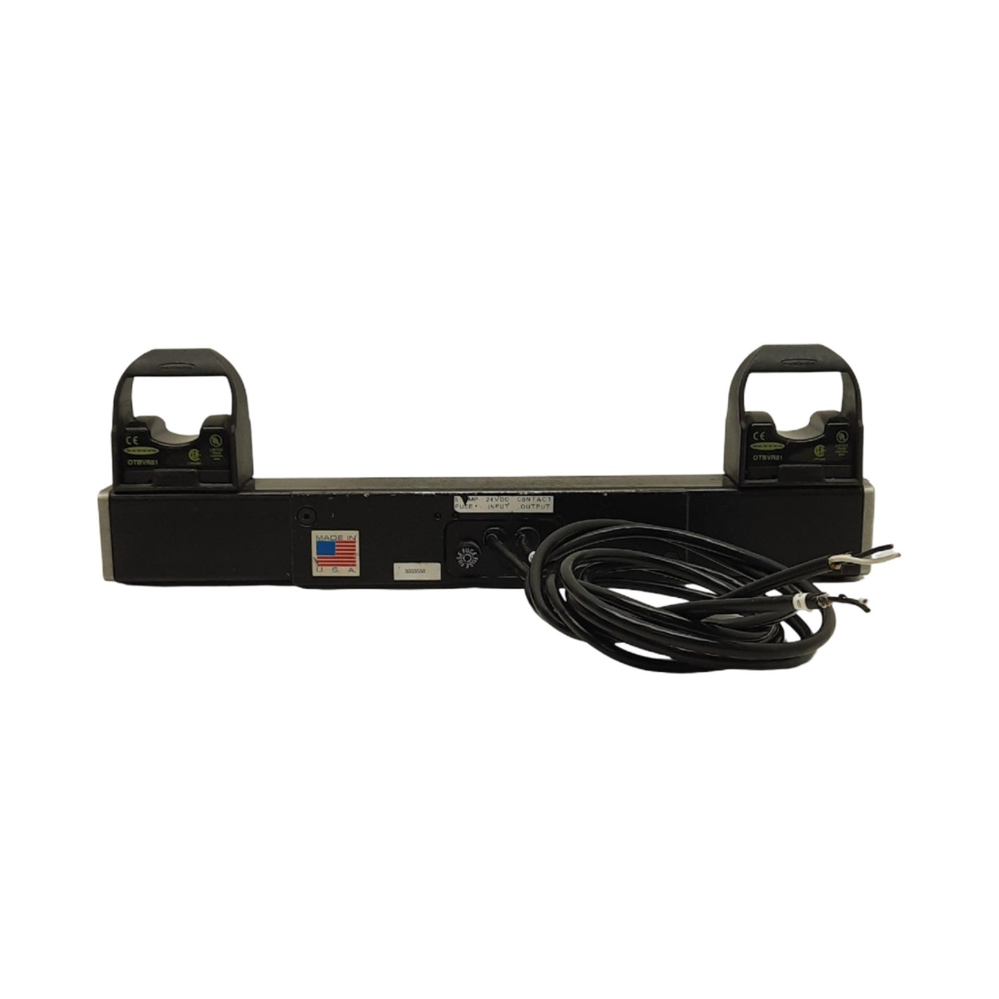 Used Renco REN46-24VDCI-K Two-Hand No-Tie-Down, Banner OTBVR81 Sensors 24VDC