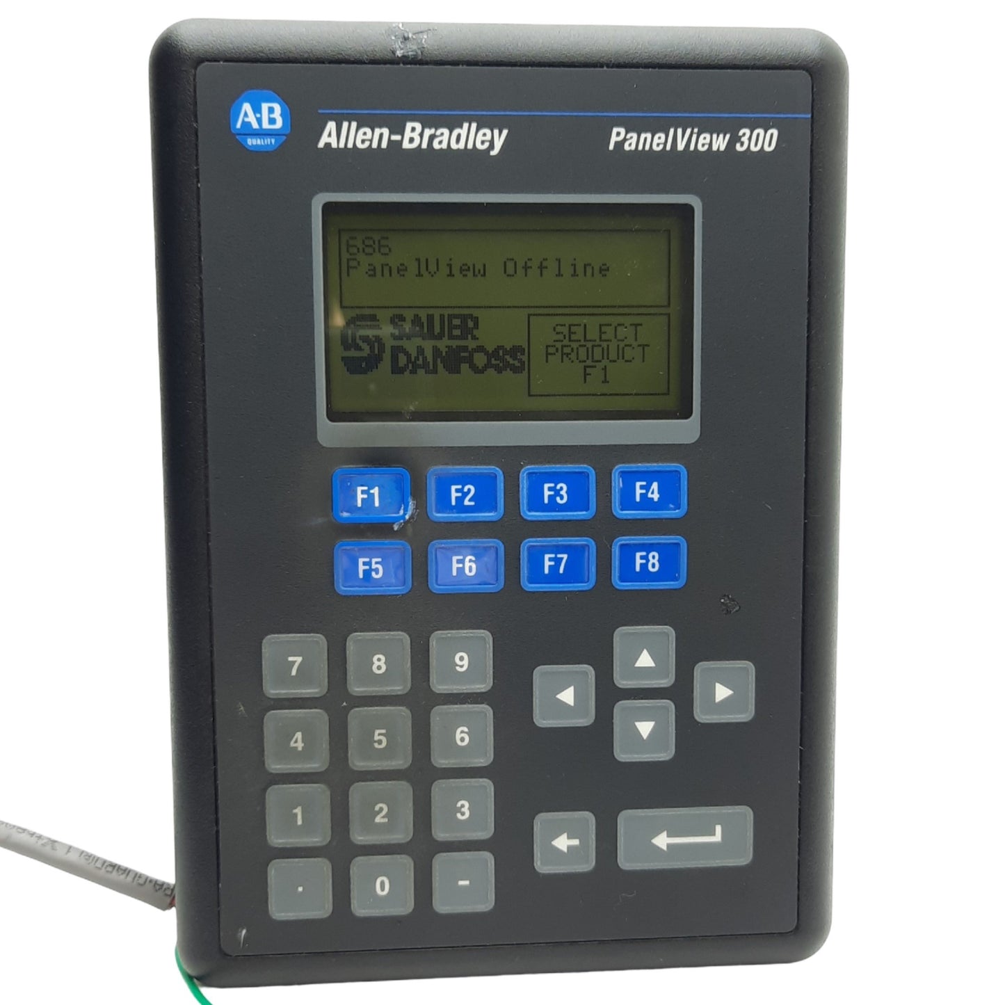 Used Allen Bradley 2711-K3A17L1 PanelView 300 24VDC Input, 128 x 64 Resolution