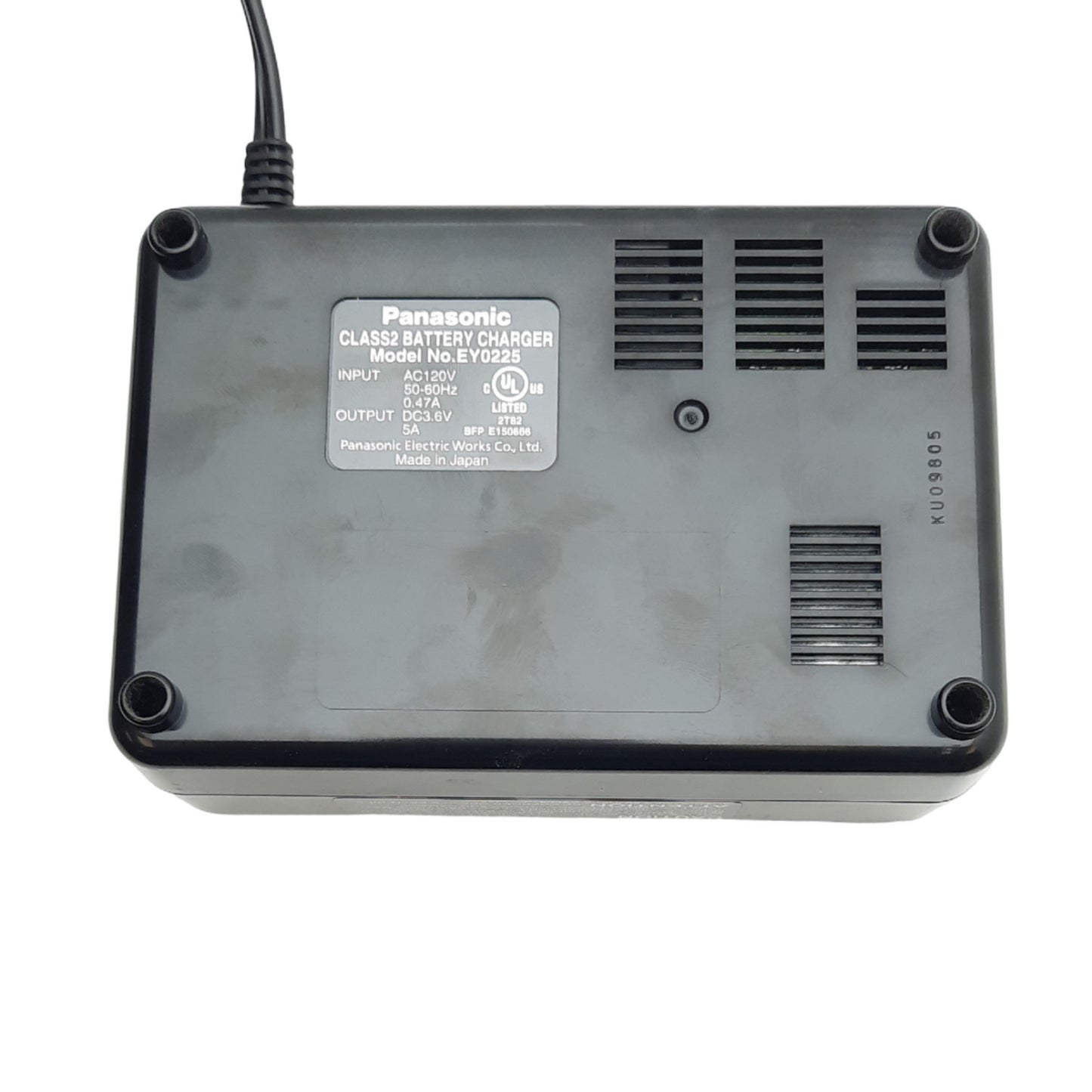 Used Panasonic EY0225 Battery Charging Station 120VAC 0.47A Input, 3.6VDC 5A Output
