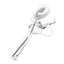 Used LTS E78751 Articulating Illuminated Magnifier, 120VAC, 22W Lamp, Desk Mount