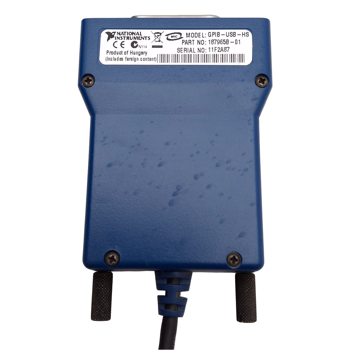 Used National Instruments GPIB-USB-HS 187965B-01 Interface Adapter, USB to GPIB