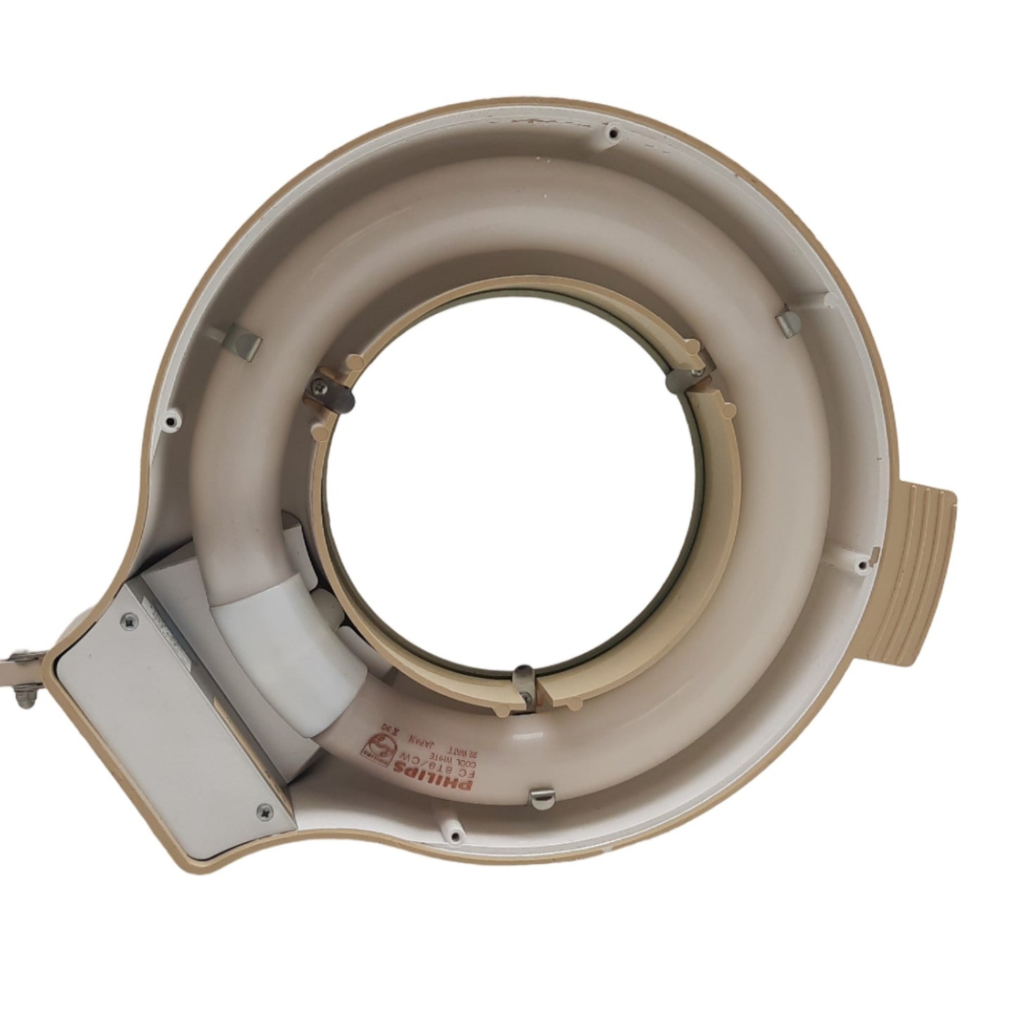 Used Fostoria 24-906-00 Articulating Illuminated Magnifier 120VAC, Desk Mount