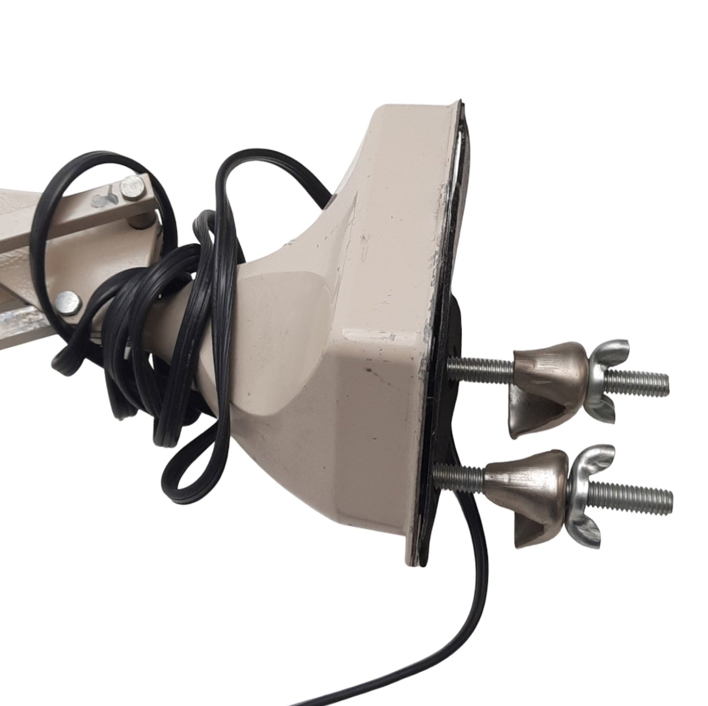Used Fostoria 24-906-00 Articulating Illuminated Magnifier 120VAC, Desk Mount