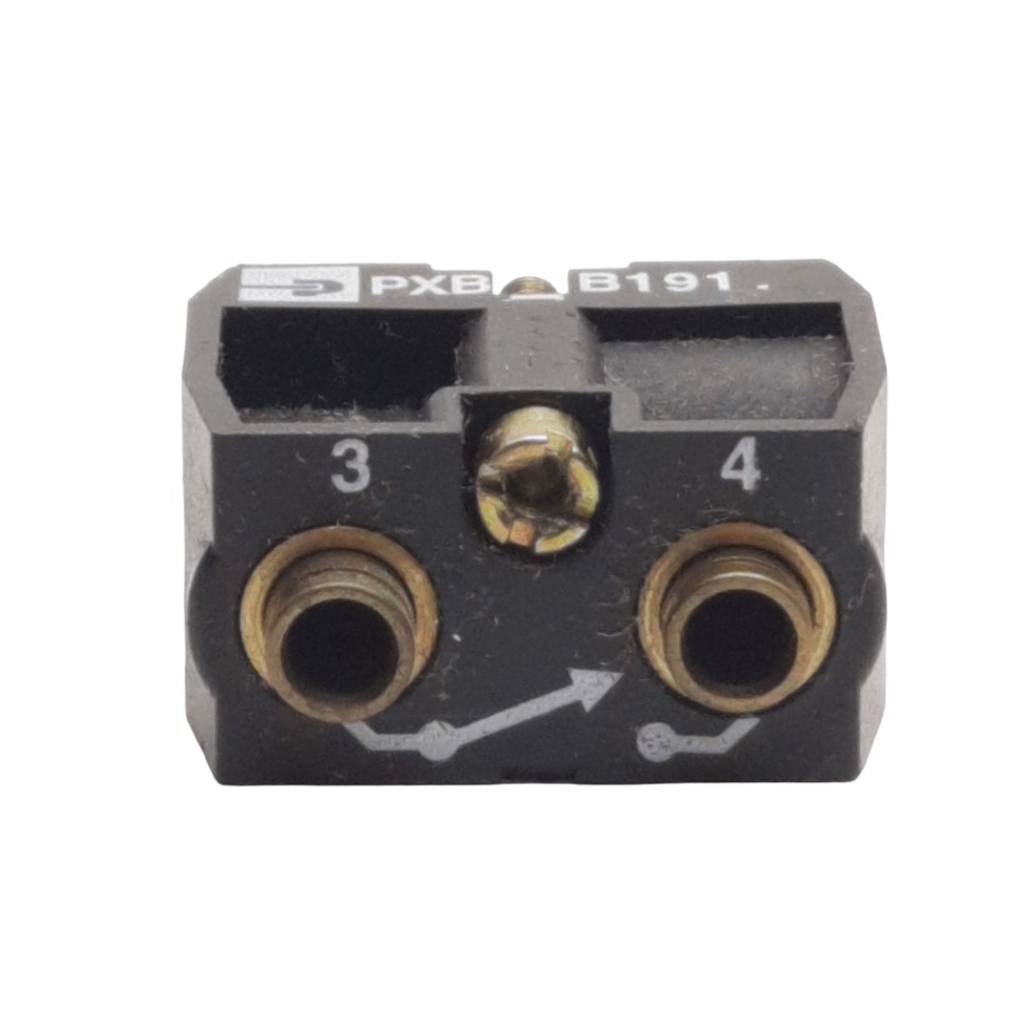 Used Parker PXB-B191 Pneumatic Contact Block, Normally Non Passing, ø4mm Tube, 9bar