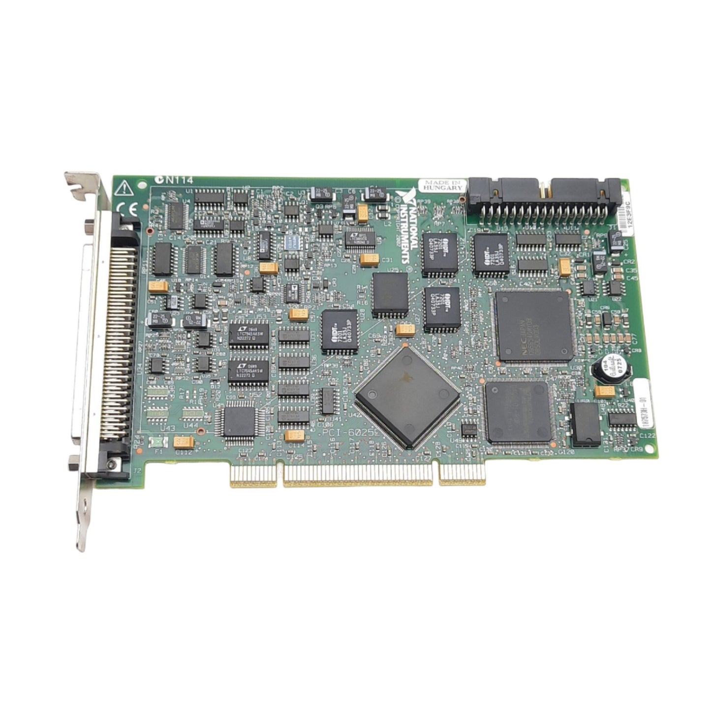 Used National Instruments PCI-6025E Data Acquisition Board 16 Channels, 12bits