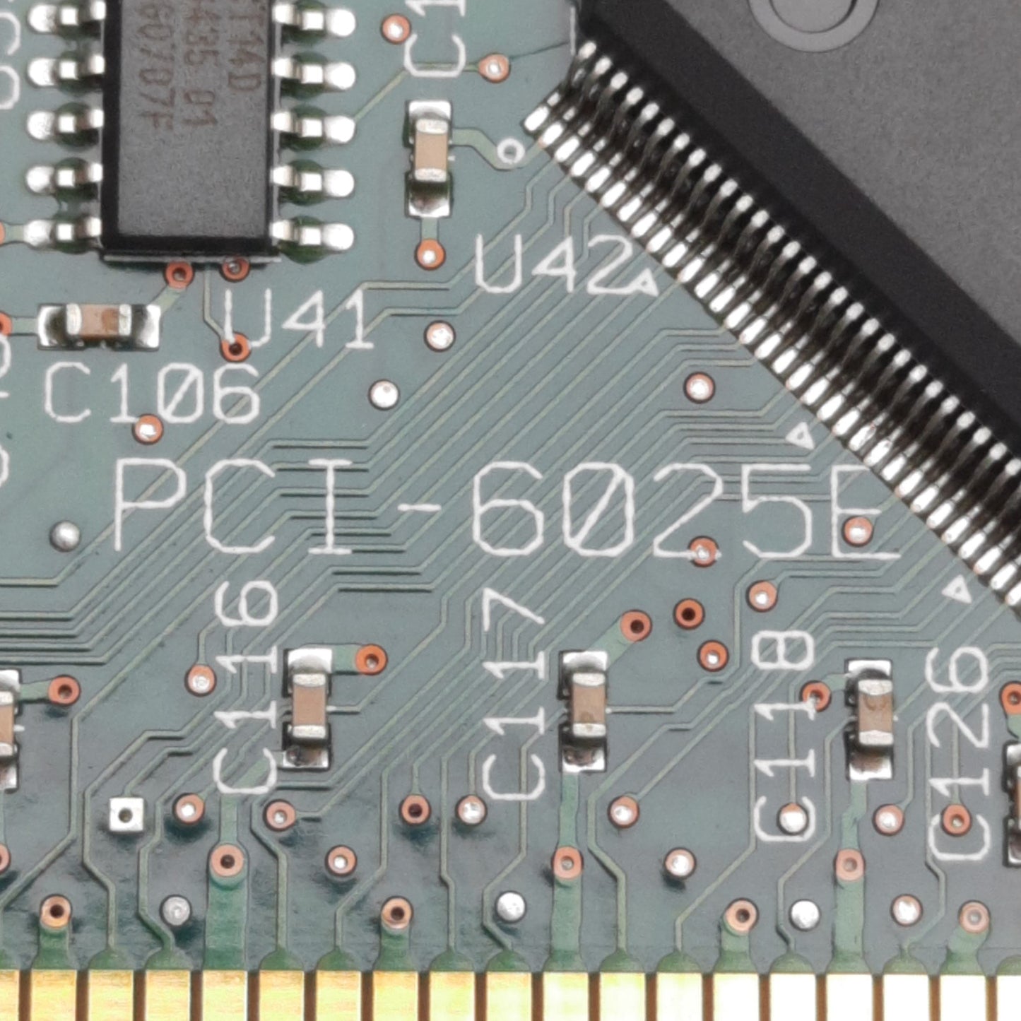 Used National Instruments PCI-6025E Data Acquisition Board 16 Channels, 12bits