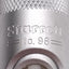 Used Starrett 98-6 Machinist Level w/ Ground & Graduated Vial, 6in x 1-3/16in