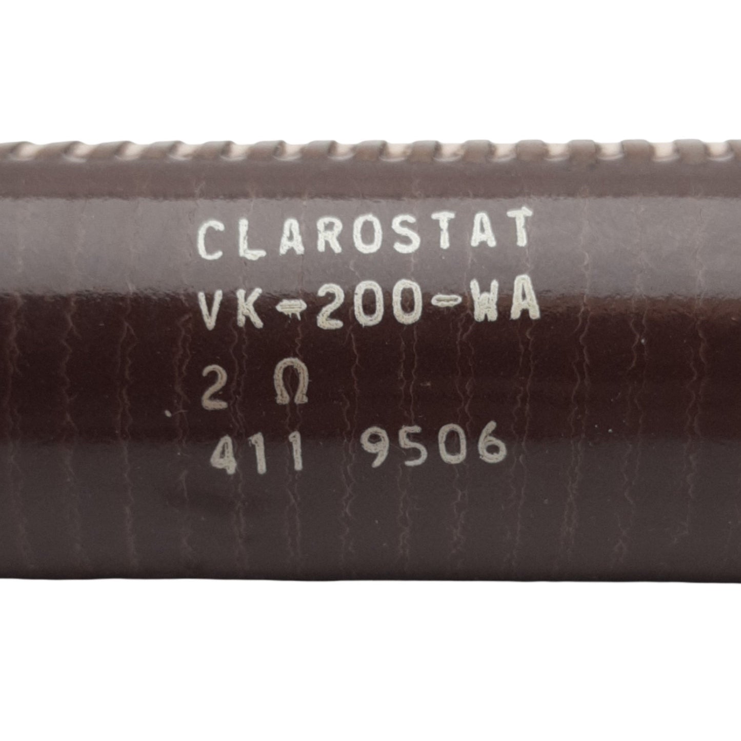Used Clarostat VK-200-WA Resistor 200-225watts, 2Ω, ±5% Tolerance, Radial Lug