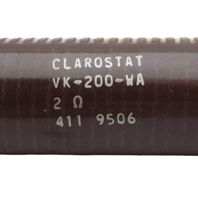 Used Clarostat VK-200-WA Resistor 200-225watts, 2Ω, ±5% Tolerance, Radial Lug