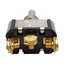 Used Lot of 4 Carling 6FC54 Momentary Toggle Switch, (ON)-OFF-(ON), 3/4HP 120-240VAC
