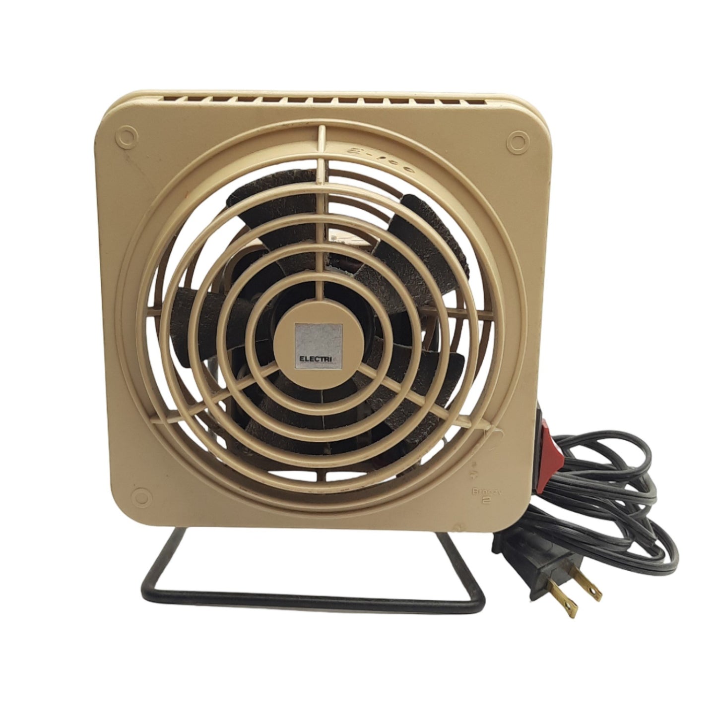 Used Electrix Illumination 3037 Breezy Portable Fume Removal/Task Fan, 120VAC, Beige