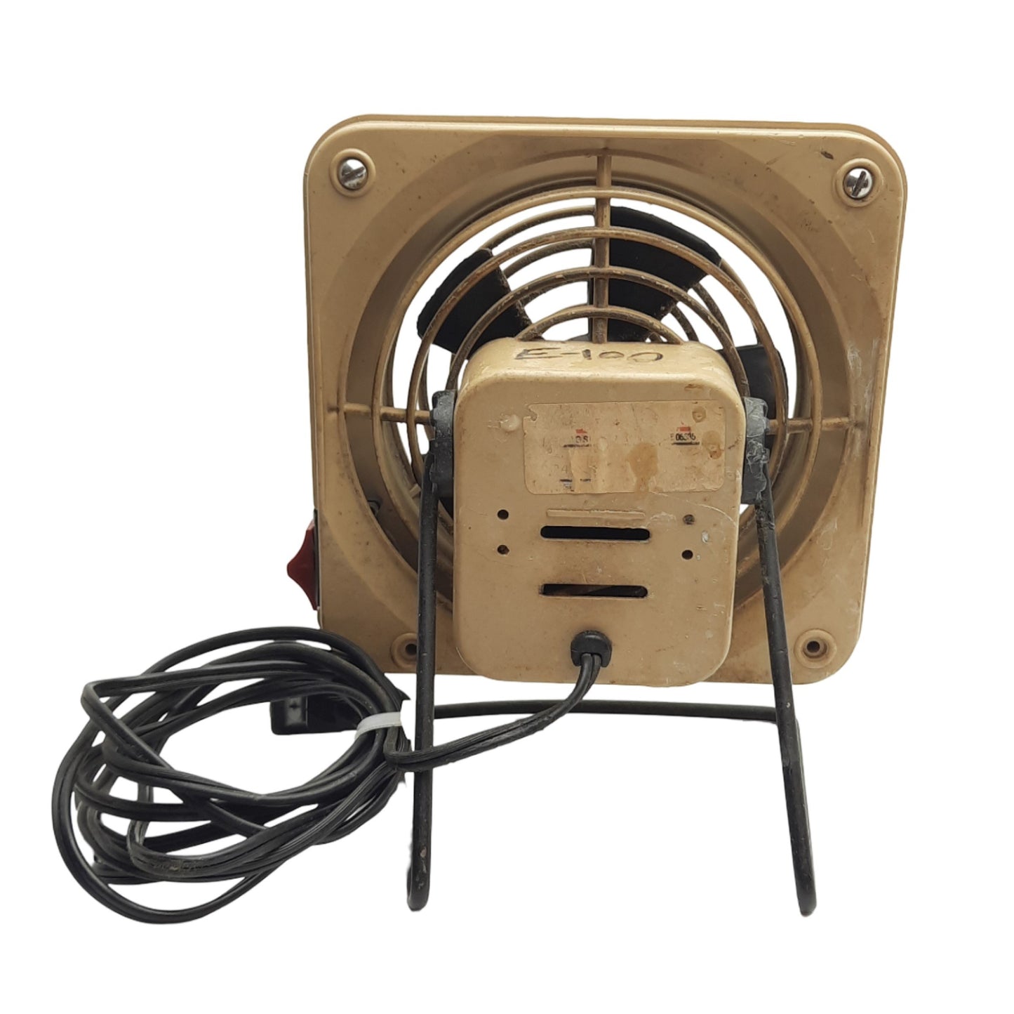 Used Electrix Illumination 3037 Breezy Portable Fume Removal/Task Fan, 120VAC, Beige