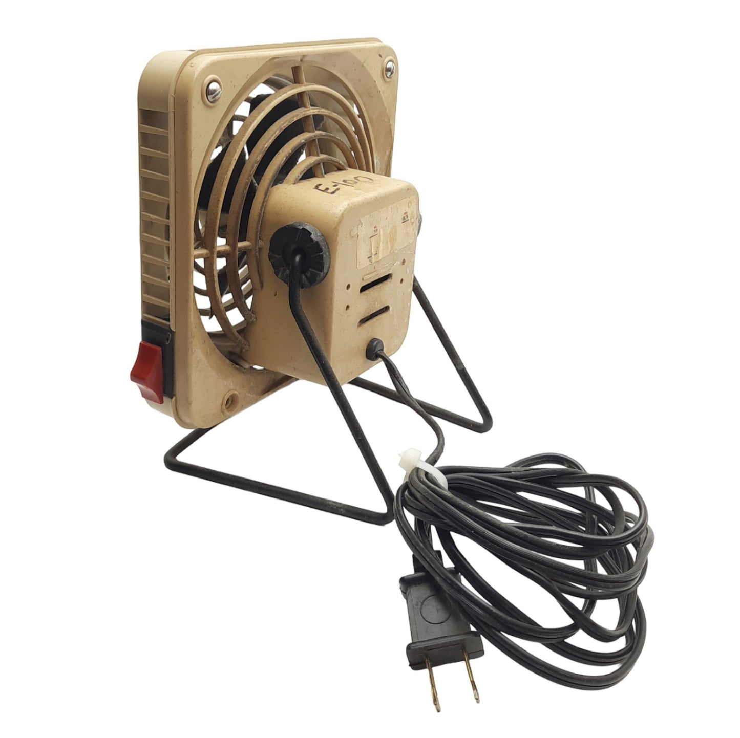 Used Electrix Illumination 3037 Breezy Portable Fume Removal/Task Fan, 120VAC, Beige