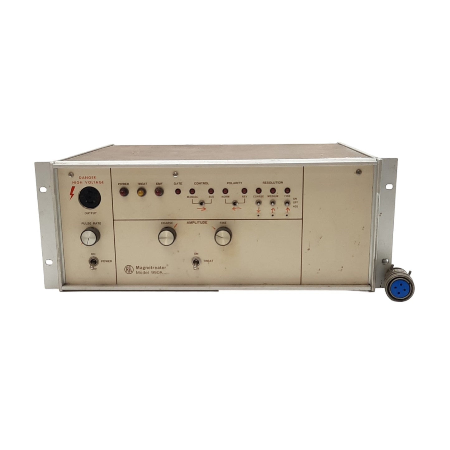 Used Magnetic Instrumentation 990A Magnetreater 115VAC 1.5A, 50-100 Pulses per Minute