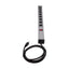 Used Wiremold UL300BC Power Strip, 8-Outlet, 2ft Length, 15A 120VAC 60Hz, NEMA 5-15R