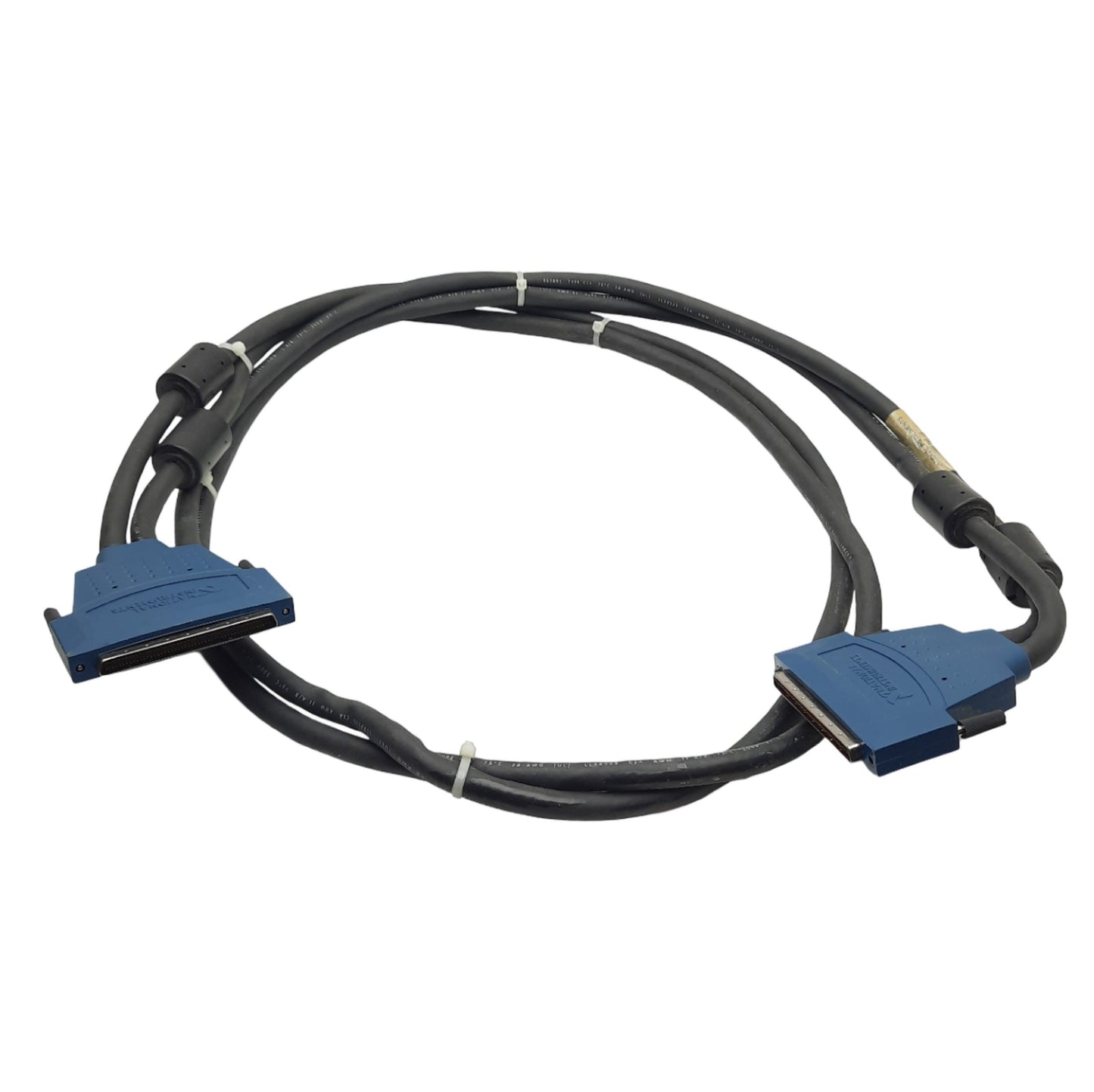 Used National Instruments NI 185095C-02 Multifunction Flex Cable 100-Pin SCSI, 2meter