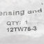 New Honeywell 12TW75-3 Toggle Switch, DPDT 2-Pole 2-Position, 5A 115VAC/28VDC